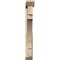 Ekena Millwork Merced Slat Rough Sawn Bracket w/ Offset Brace, Douglas Fir, 6"W x 36"D x 48"H BKT0604X36X48MRC06RDF - alternate 2